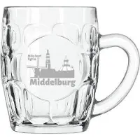 Libbey Gegraveerde bierpul 55 cl Middelburg
