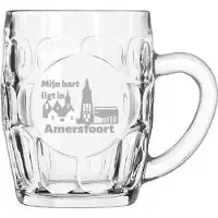 Libbey Gegraveerde bierpul 55 cl Amersfoort