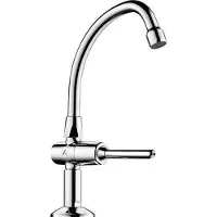 Delabie Zelfsluitende pilaarkraan TEMPOSTOP lengte 150 mm