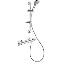 Delabie Doucheset met thermostatische mengkraan H9739 S/C kop