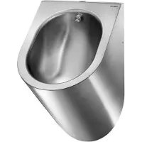 Delabie Hangurinoir DELTA boventoevoer RVS 304 mat