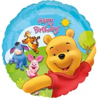 Winnie the Pooh Winnie de Poeh en vriendjes helium ballon - Folieballon 43 cm