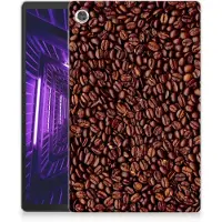 B2Ctelecom Lenovo Tab M10 Plus Tablet Cover Koffiebonen