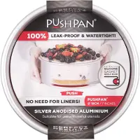 PushPan aluminium springvorm - rond - ondiep - ø 18 cm