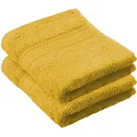 De Witte Lietaer Handdoek Stéphanie Golden Yellow (Set van 2)