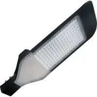 BES LED LED Straatlamp - Straatverlichting - Orny - 150W - Helder/Koud Wit 6400K - Waterdicht IP65 - Mat Zwart - Aluminium