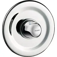 Delabie Del zelfsluitende kraan-mechanisch tempomix, chroom, bediening hand