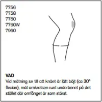 Rehband Calf Support 5 mm 7760 - Maat M - 36 - 38 cm