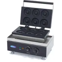 Maxima Donutmaker - 6 Donuts - Ø 8 cm - Ingebouwde Timer
