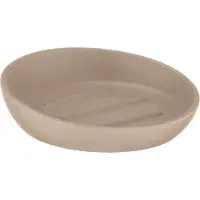 Wenko zeephouder Badi 11,5 cm keramiek terracotta