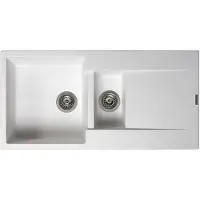 Reginox Amsterdam 15 spoelbak 100x50cm Pure White R30950