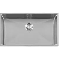 Togo R series spoelbak 74x40cm vlakinbouw, opbouw, onderbouw RVS 74R