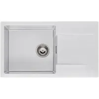 Reginox Amsterdam 43 spoelbak 76x43,5cm Pure White R33500