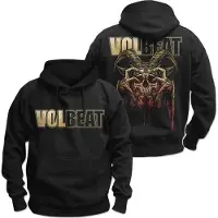 Rock Off Volbeat - Bleeding Crown Skull Hoodie/trui - 2XL - Zwart