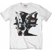 Rock Off Slipknot - Iowa Goat Shadow Heren Tshirt - M - Wit