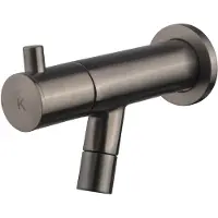 Wiesbaden Amador fonteinkraan met muurbevestiging Kiwa 1/2'' gunmetal