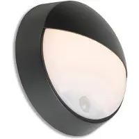 QAZQA Buitenwandlamp zwart incl. LED met bewegingssensor IP54 - Hortus