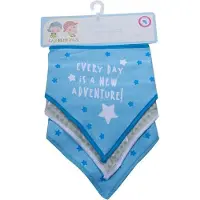 Gamberritos slabbetjes New Adventure roze katoen 3 stuks