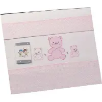 Gamberritos laken set roze beren 3 delig klein