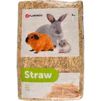 Flamingo Bruin Stro – 5 kg – Natuurlijk Stro voor Knaagdieren en Pluimvee