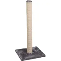 Flamingo Krabpaal Alfa Grijs & Wit - 40 x 40 x 90 cm