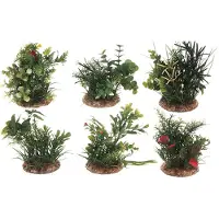 Flamingo Multi Plant Aquariumdecoratie Geassorteerd