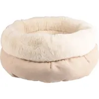 Flamingo Mand huben rond beige dia. 45x23 cm Flamingo