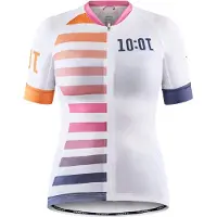 Craft HMC ENDUR GRAPHIC JERSEY W - Fietsshirt - Vochtregulerend - WHITE-GLORY - Maat L