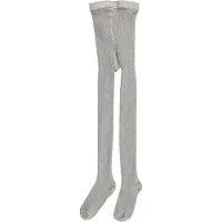 Mp Denmark Meisjes Beenmode Cotton Rib Tights - Grijs - Maat 150
