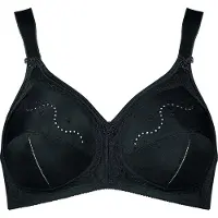 Triumph Wireless bh Doreen + Cotton 01 | Maat: 115E | Kleur: Zwart