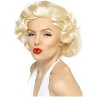 Smiffys Marilyn Monroe Pruik - Jaren 50 Kostuum Pruik Voor Carnaval
