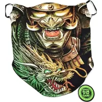 Wild Design Biker sjaals - Biker-sjaal Samourai Draak
