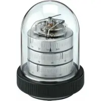 Barigo 3031.1 weerstation - chroom - barometer thermometer hygrometer - hoogte 11,5 cm