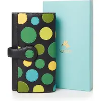Visconti bags Visconti Polka leder Portemonnee - P2 lily
