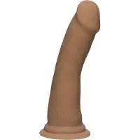 Doc Johnson - - Slim D - 6.5 Inch - ULTRASKYN - Dongs SINGULAR Caramel
