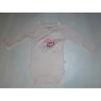 Noukie'S , 2 pack, bodyset , meisje, lange mouw , rose , ster , 0 maand 50