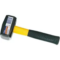 Kippers Rijssen Moker 1,8 kg zwart staal en glasvezel 30672