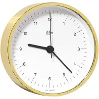 Barigo 616ms klok - messing - Ø 8,5 cm