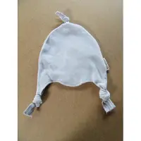 Koeka muts voor baby , licht grijst , small 0-3 maand