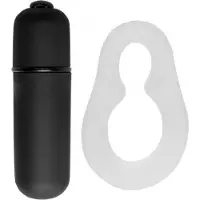 Perfect Fit Buck Off - Cockring with Vibrating Bullet