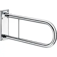 Delabie DEL toiletsteun, RVS (RVS), RVS. gepolijst, (lxb) 850x110mm