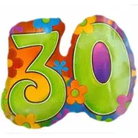 Amscan Folie ballon - 30 jaar