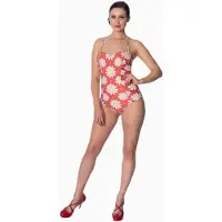 Dancing Days - CRAZY DAISY Badpak - S - Rood