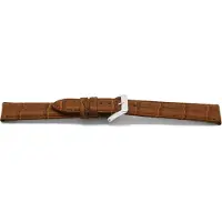 Wow Horlogeband Universeel C349 Leder Cognac 12mm