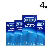 Durex Originals Condooms Extra Safe - 4x 12 stuks