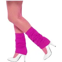 Smiffy Beenwarmers hot pink