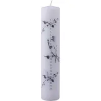 Kerst Adventskaars - 25 cm - Adventskaars kalender - ong. 56 branduren -