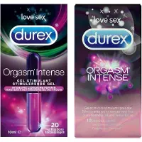Durex Orgasm'Intense 10 condooms + Intense Orgasmic Gel 10ML