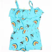 Lemon Beret jumpsuit meisjes - blauw - 145543 - maat 98
