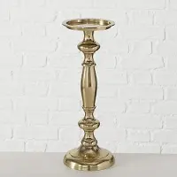 Boltze Kandelaar - 35cm - Goud - Aluminium - kaars max. Ø10.5 cm